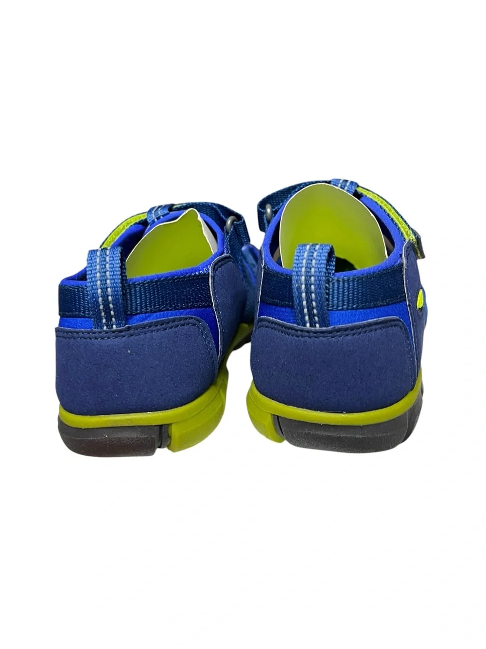 🌻Like New KEEN Seacamp II CNX Water Sandals Blue/Green Big Kid Size 7